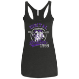 T-Shirts Vintage Black / X-Small Howling Blaster Women's Triblend Racerback Tank