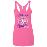 T-Shirts Vintage Pink / X-Small Howling Blaster Women's Triblend Racerback Tank