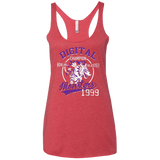 T-Shirts Vintage Red / X-Small Howling Blaster Women's Triblend Racerback Tank