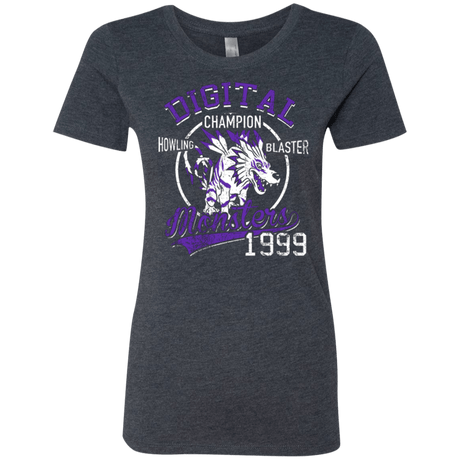 T-Shirts Vintage Navy / Small Howling Blaster Women's Triblend T-Shirt