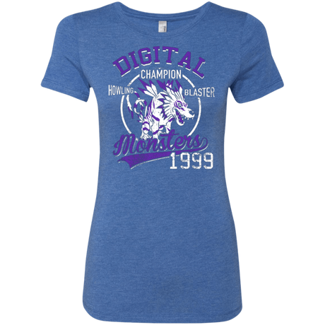 T-Shirts Vintage Royal / Small Howling Blaster Women's Triblend T-Shirt