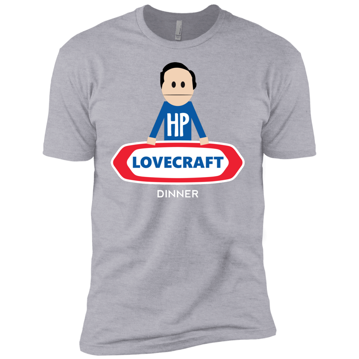 T-Shirts Heather Grey / YXS HP LoveCraft Dinner Boys Premium T-Shirt