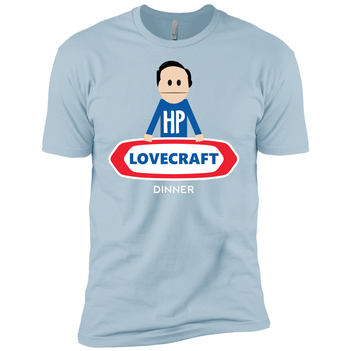 T-Shirts Light Blue / YXS HP LoveCraft Dinner Boys Premium T-Shirt