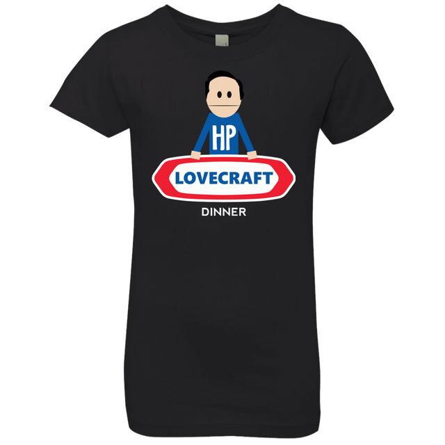 T-Shirts Black / YXS HP LoveCraft Dinner Girls Premium T-Shirt