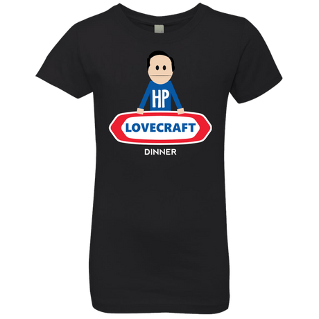 T-Shirts Black / YXS HP LoveCraft Dinner Girls Premium T-Shirt