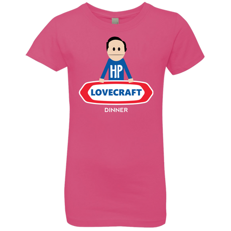 T-Shirts Hot Pink / YXS HP LoveCraft Dinner Girls Premium T-Shirt
