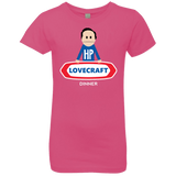 T-Shirts Hot Pink / YXS HP LoveCraft Dinner Girls Premium T-Shirt