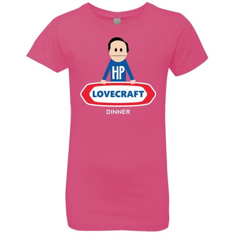 T-Shirts Hot Pink / YXS HP LoveCraft Dinner Girls Premium T-Shirt