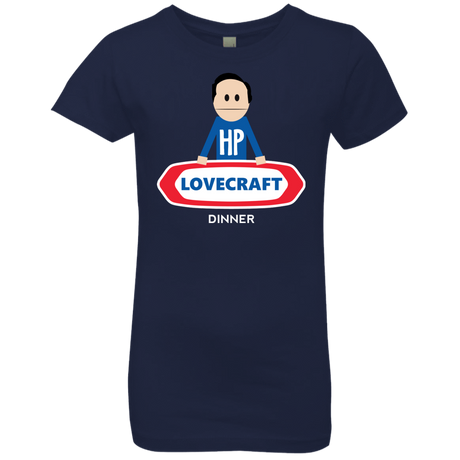 T-Shirts Midnight Navy / YXS HP LoveCraft Dinner Girls Premium T-Shirt