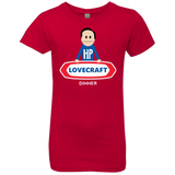 T-Shirts Red / YXS HP LoveCraft Dinner Girls Premium T-Shirt