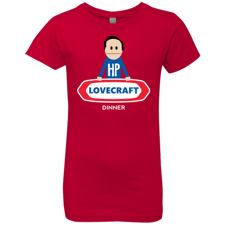 T-Shirts Red / YXS HP LoveCraft Dinner Girls Premium T-Shirt