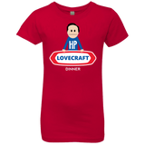 T-Shirts Red / YXS HP LoveCraft Dinner Girls Premium T-Shirt