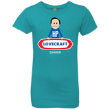 T-Shirts Tahiti Blue / YXS HP LoveCraft Dinner Girls Premium T-Shirt