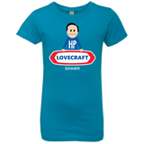 T-Shirts Turquoise / YXS HP LoveCraft Dinner Girls Premium T-Shirt