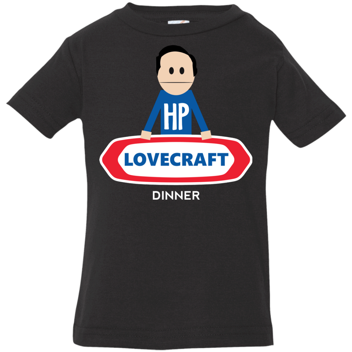 T-Shirts Black / 6 Months HP LoveCraft Dinner Infant Premium T-Shirt