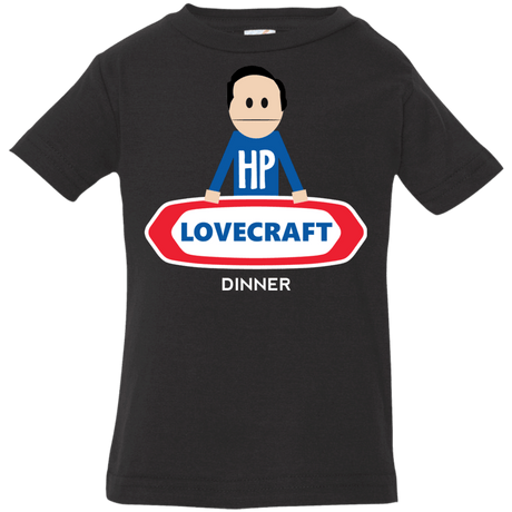 T-Shirts Black / 6 Months HP LoveCraft Dinner Infant Premium T-Shirt