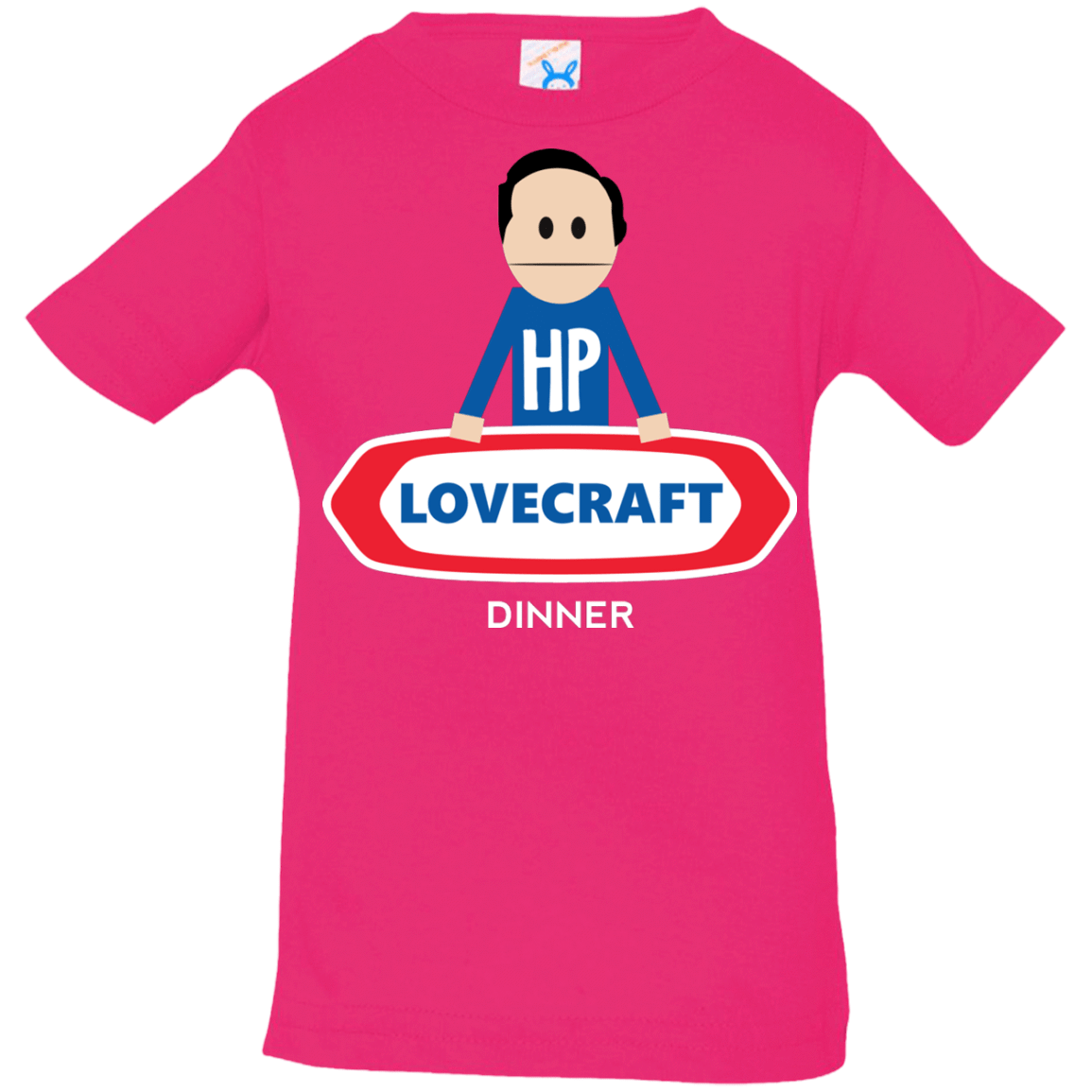 T-Shirts Hot Pink / 6 Months HP LoveCraft Dinner Infant Premium T-Shirt
