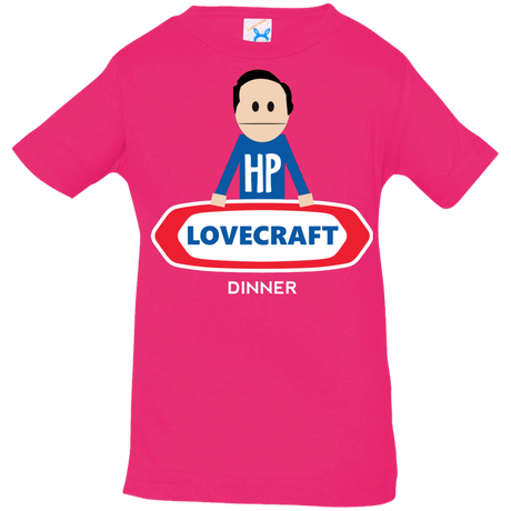 T-Shirts Hot Pink / 6 Months HP LoveCraft Dinner Infant Premium T-Shirt