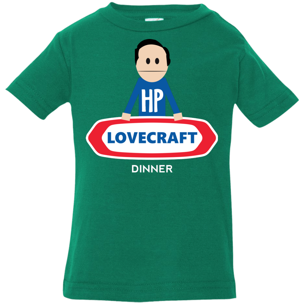T-Shirts Kelly / 6 Months HP LoveCraft Dinner Infant Premium T-Shirt