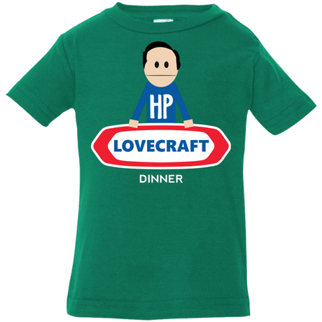 T-Shirts Kelly / 6 Months HP LoveCraft Dinner Infant Premium T-Shirt