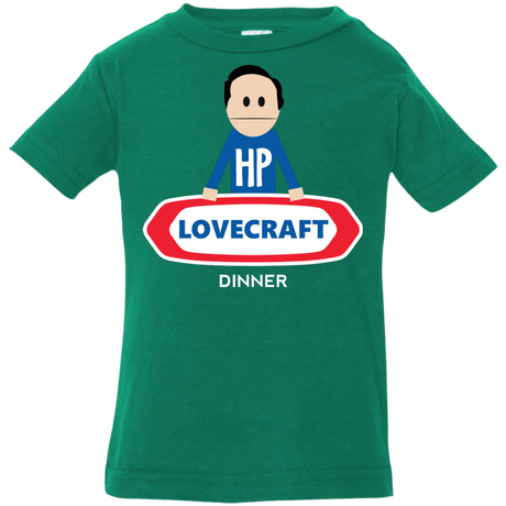 T-Shirts Kelly / 6 Months HP LoveCraft Dinner Infant Premium T-Shirt