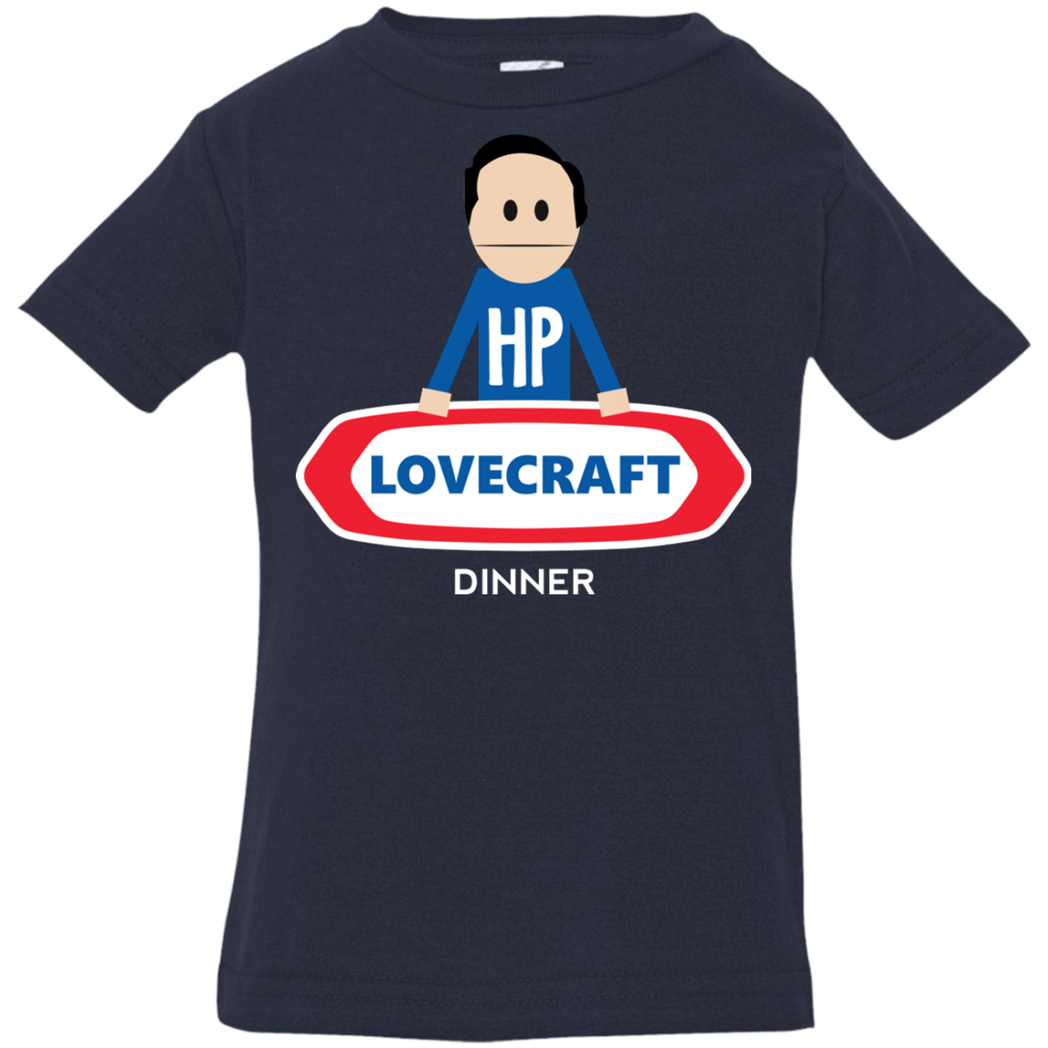 T-Shirts Navy / 6 Months HP LoveCraft Dinner Infant Premium T-Shirt