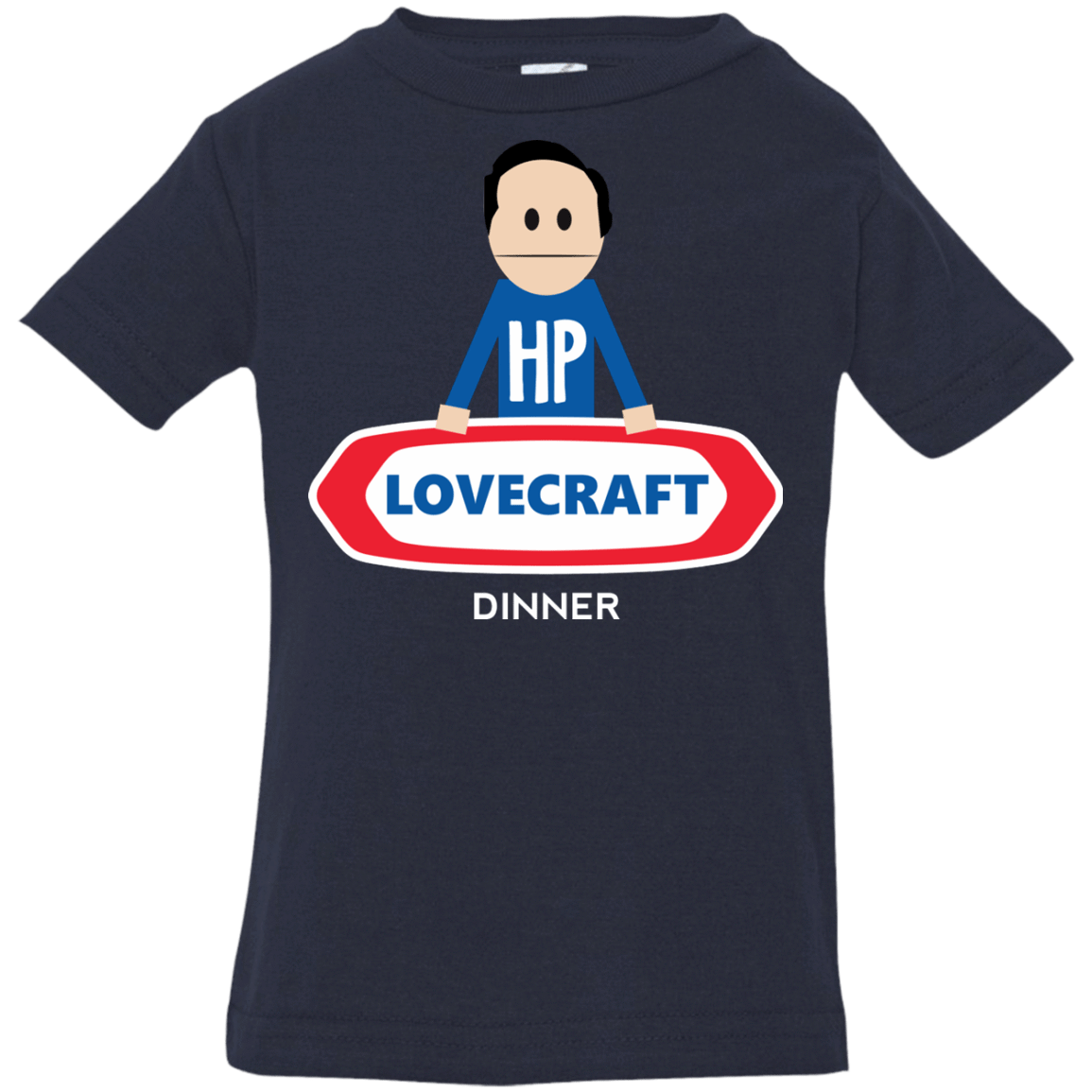 T-Shirts Navy / 6 Months HP LoveCraft Dinner Infant Premium T-Shirt