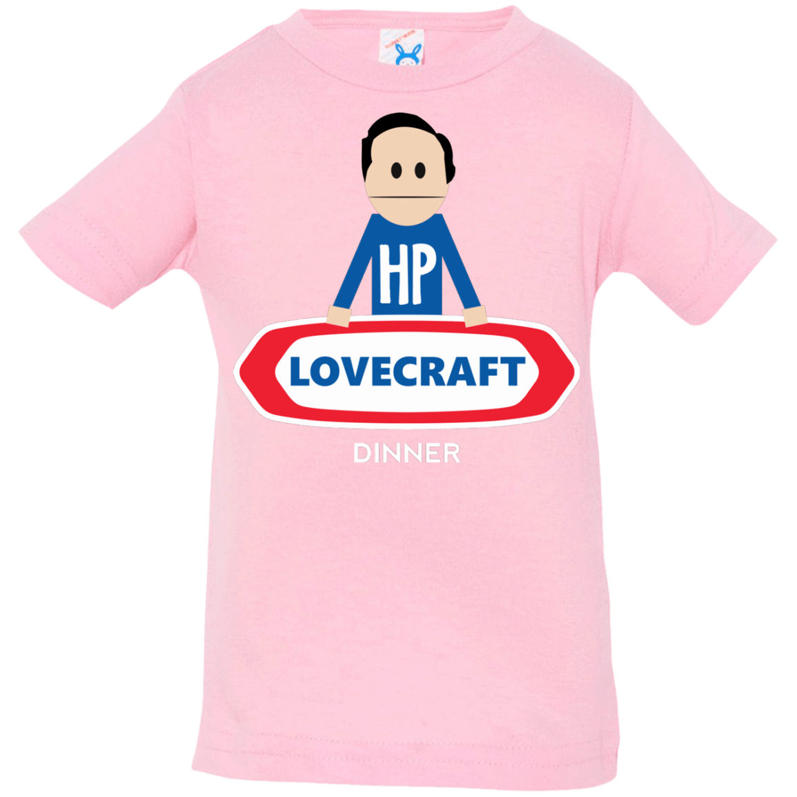 T-Shirts Pink / 6 Months HP LoveCraft Dinner Infant Premium T-Shirt