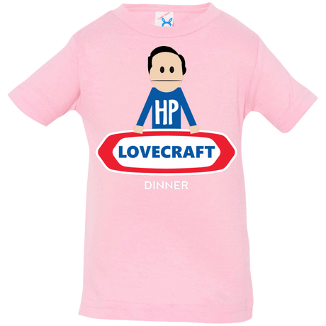 T-Shirts Pink / 6 Months HP LoveCraft Dinner Infant Premium T-Shirt