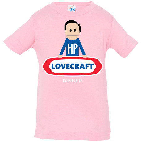 T-Shirts Pink / 6 Months HP LoveCraft Dinner Infant Premium T-Shirt