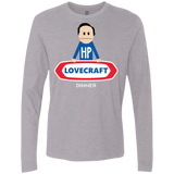 T-Shirts Heather Grey / Small HP LoveCraft Dinner Men's Premium Long Sleeve