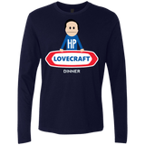 T-Shirts Midnight Navy / Small HP LoveCraft Dinner Men's Premium Long Sleeve