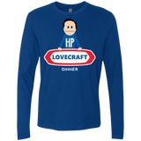 T-Shirts Royal / Small HP LoveCraft Dinner Men's Premium Long Sleeve