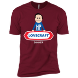 T-Shirts Cardinal / X-Small HP LoveCraft Dinner Men's Premium T-Shirt
