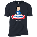 T-Shirts Indigo / X-Small HP LoveCraft Dinner Men's Premium T-Shirt