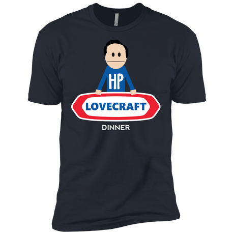 T-Shirts Indigo / X-Small HP LoveCraft Dinner Men's Premium T-Shirt