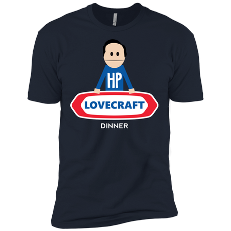 T-Shirts Midnight Navy / X-Small HP LoveCraft Dinner Men's Premium T-Shirt