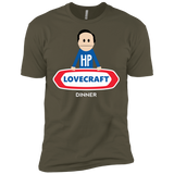 T-Shirts Military Green / X-Small HP LoveCraft Dinner Men's Premium T-Shirt