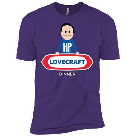 T-Shirts Purple / X-Small HP LoveCraft Dinner Men's Premium T-Shirt