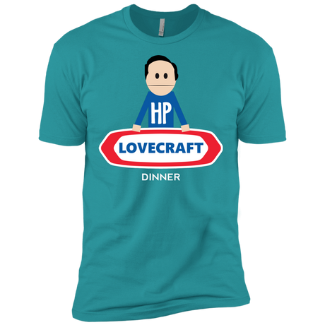 T-Shirts Tahiti Blue / X-Small HP LoveCraft Dinner Men's Premium T-Shirt