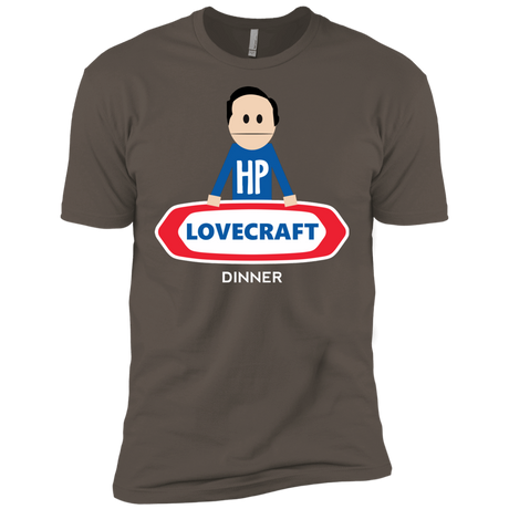 T-Shirts Warm Grey / X-Small HP LoveCraft Dinner Men's Premium T-Shirt