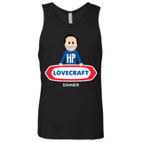 T-Shirts Black / Small HP LoveCraft Dinner Men's Premium Tank Top