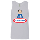 T-Shirts Heather Grey / Small HP LoveCraft Dinner Men's Premium Tank Top