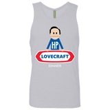 T-Shirts Heather Grey / Small HP LoveCraft Dinner Men's Premium Tank Top