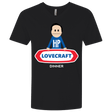 T-Shirts Black / X-Small HP LoveCraft Dinner Men's Premium V-Neck