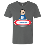 T-Shirts Heavy Metal / X-Small HP LoveCraft Dinner Men's Premium V-Neck