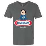 T-Shirts Heavy Metal / X-Small HP LoveCraft Dinner Men's Premium V-Neck