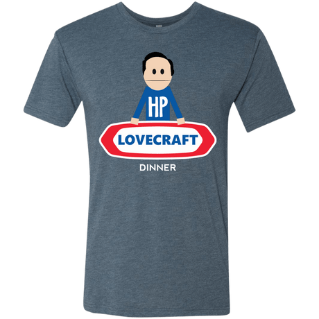 T-Shirts Indigo / Small HP LoveCraft Dinner Men's Triblend T-Shirt