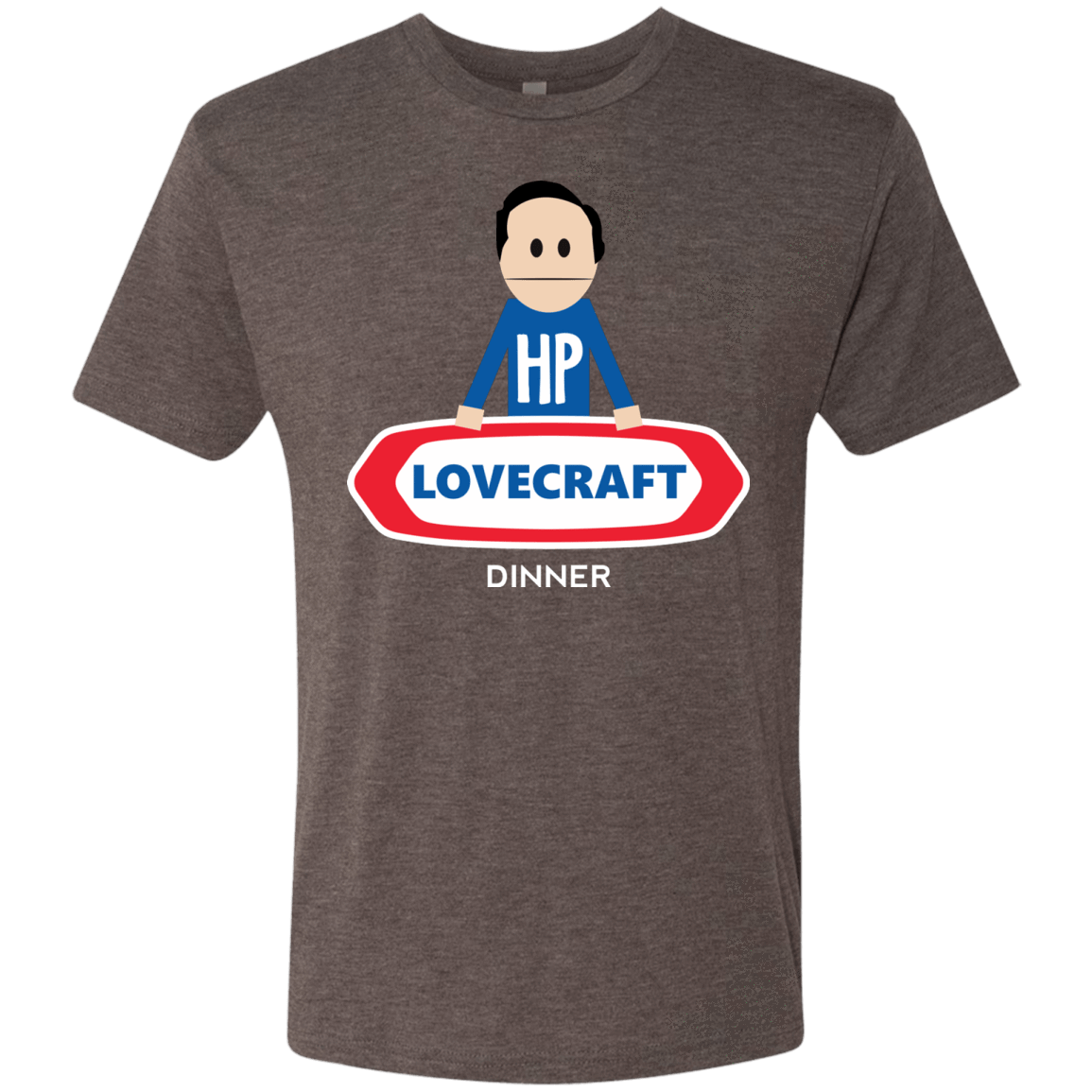 T-Shirts Macchiato / Small HP LoveCraft Dinner Men's Triblend T-Shirt