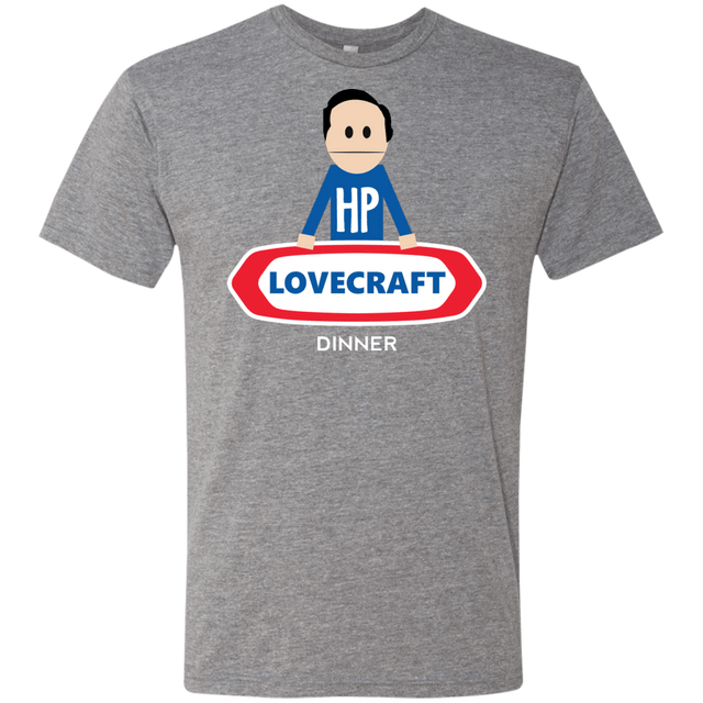 T-Shirts Premium Heather / Small HP LoveCraft Dinner Men's Triblend T-Shirt